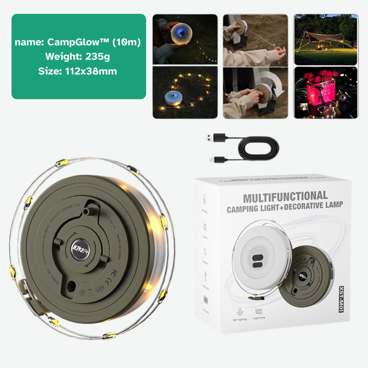 CampGlow™ – Instant Cozy Vibes, Anywhere You Go