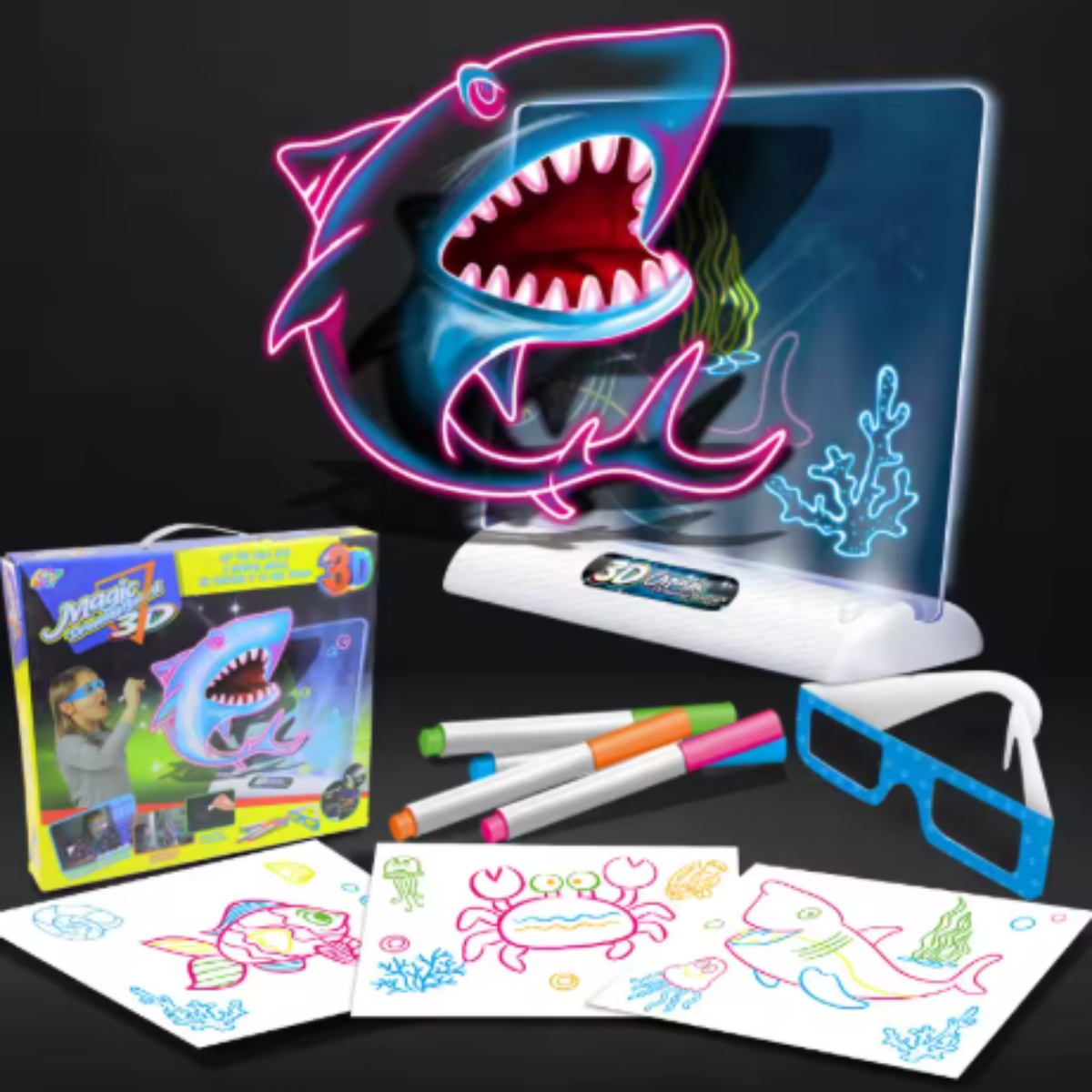 GlowSketch™ - Where your drawings come to life.