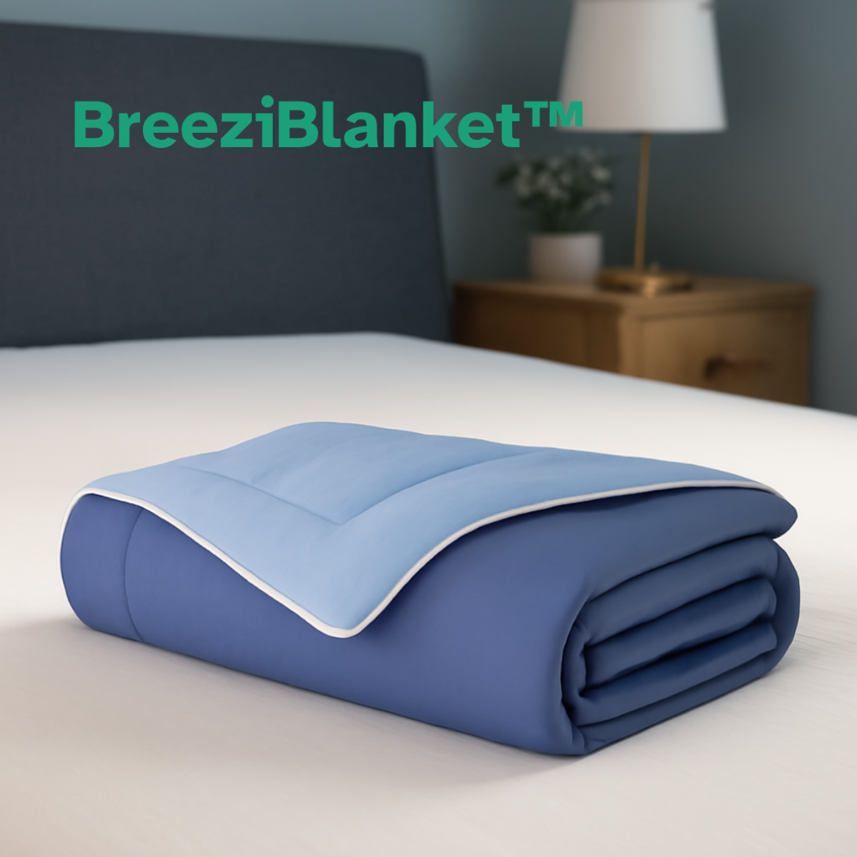 BreeziBlanket™ - Goodbye Night Sweats. Hello Breezi Sleep.
