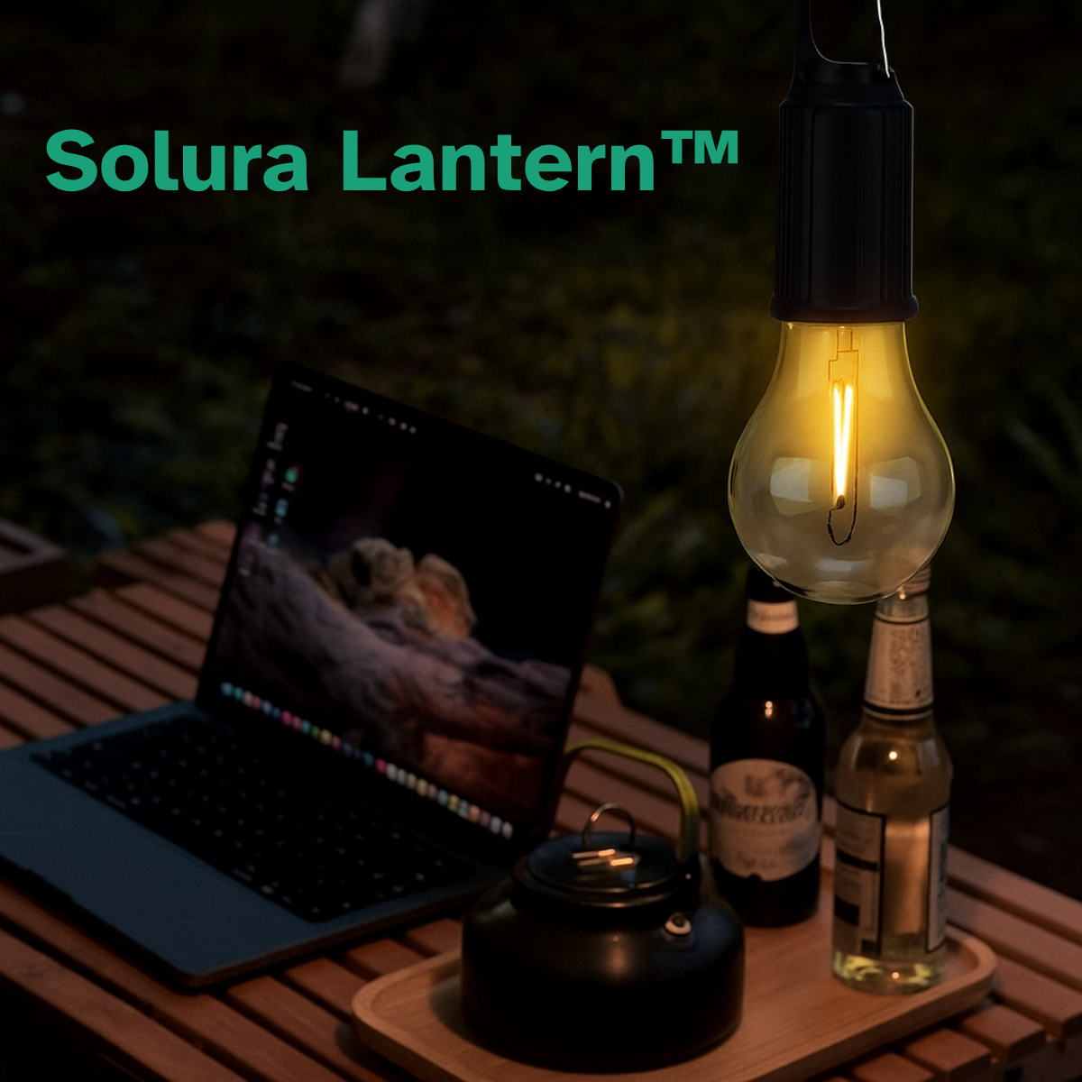 Solura Lantern™ Light that follows - Style that lasts