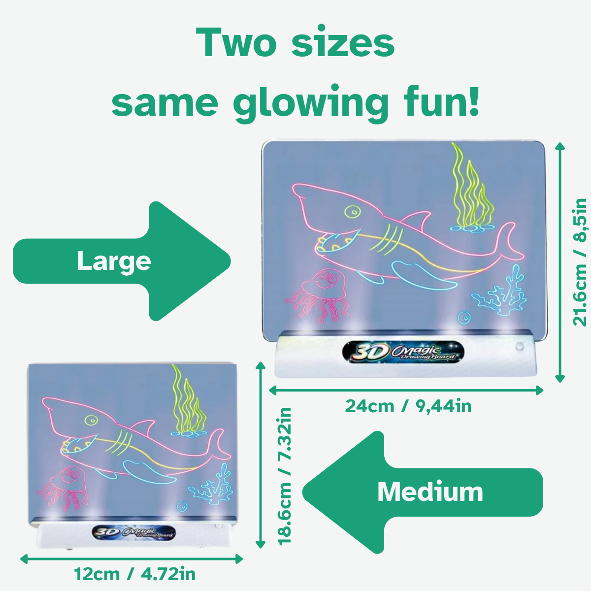 GlowSketch™ - Where your drawings come to life.