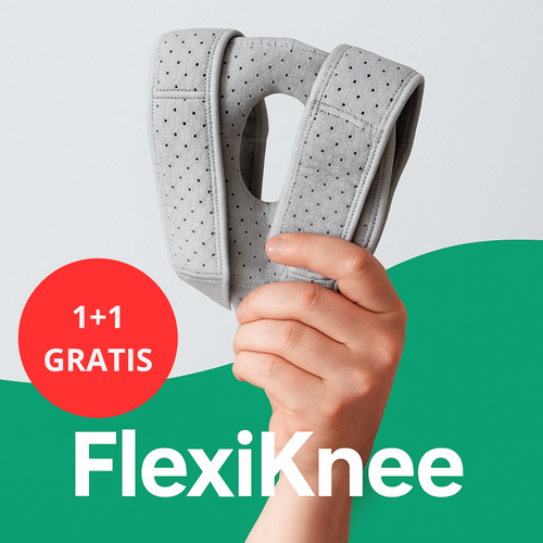 FlexiKnee™ -  Stabiliteit & comfort, elke stap