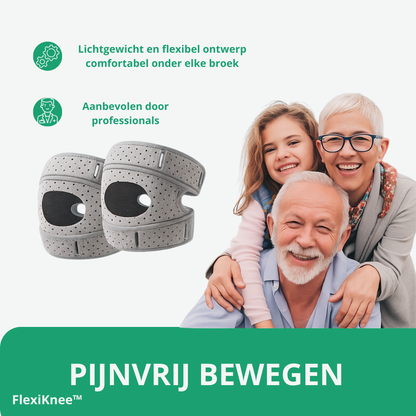 FlexiKnee™ -  Stabiliteit & comfort, elke stap