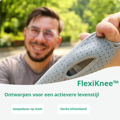 FlexiKnee™ -  Stabiliteit & comfort, elke stap