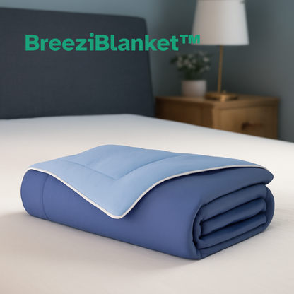 BreeziBlanket™ - Goodbye Night Sweats. Hello Breezi Sleep.