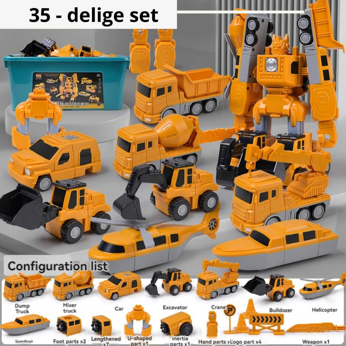 FlexiTransform™ – 1 Speelgoed, Eindeloze Fantasie