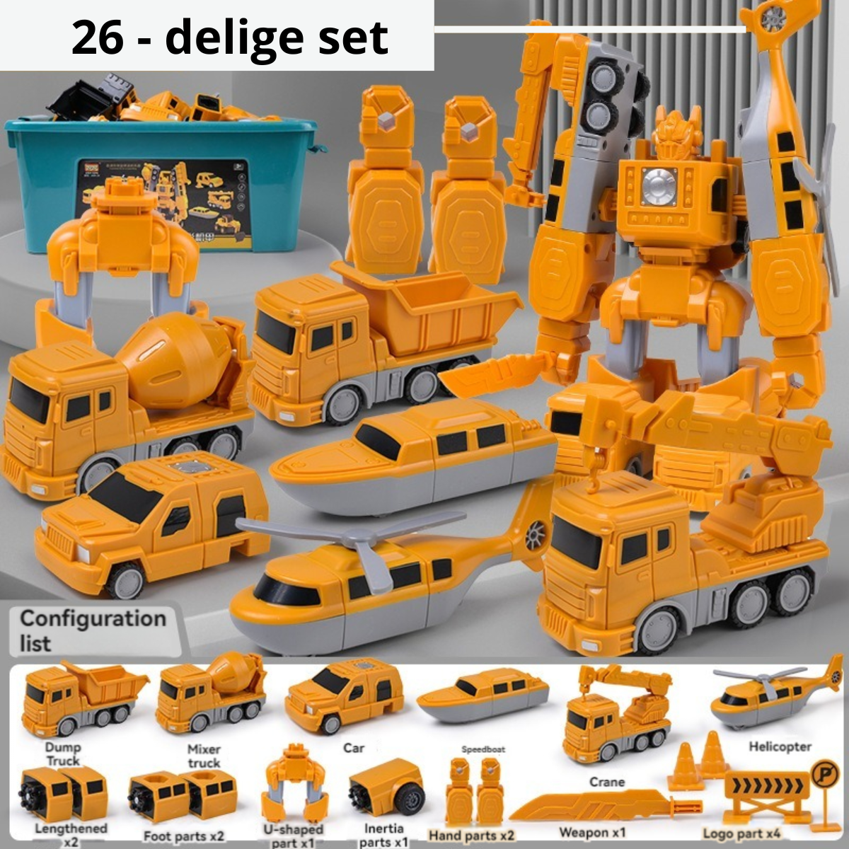 FlexiTransform™ – 1 Speelgoed, Eindeloze Fantasie