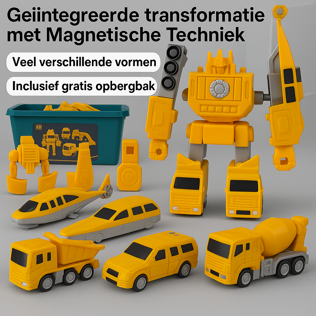 FlexiTransform™ – 1 Speelgoed, Eindeloze Fantasie