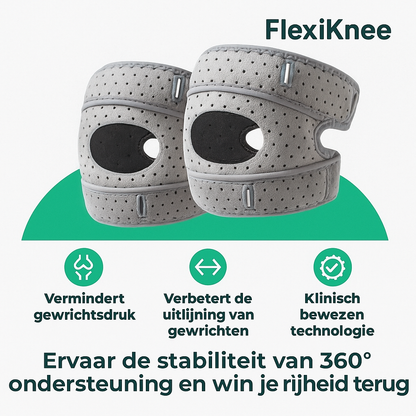 FlexiKnee™ -  Stabiliteit & comfort, elke stap