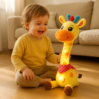 DiscoGiraf™ – Laat je kindje lachen, leren en dansen!