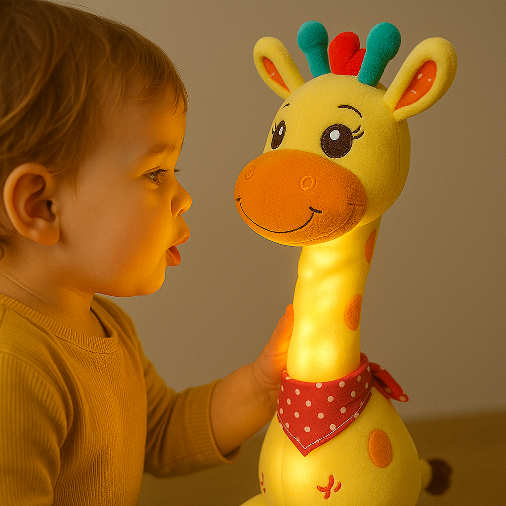 DiscoGiraf™ – Laat je kindje lachen, leren en dansen!