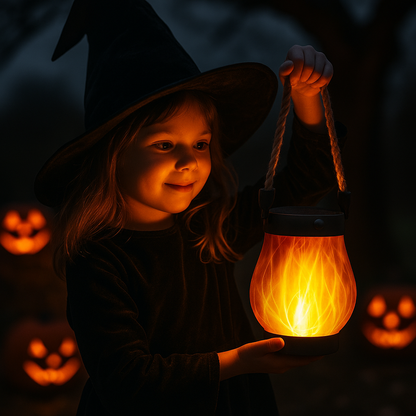WitchFire™ – Magische heksenlamp, zonder gevaar