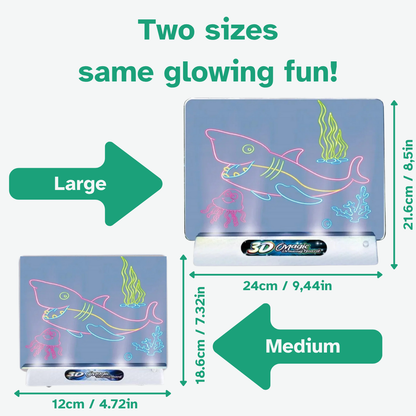 GlowSketch™ - Where your drawings come to life.